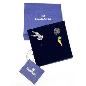 Swarovski LOONEY TUNES BUGS BUNNY TIE PIN SET